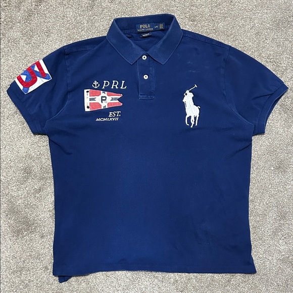 Polo Ralph Lauren Other - Vintage Ralph Lauren Blue Pig Pony Polo